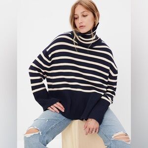 Gap Split Hem Turtleneck